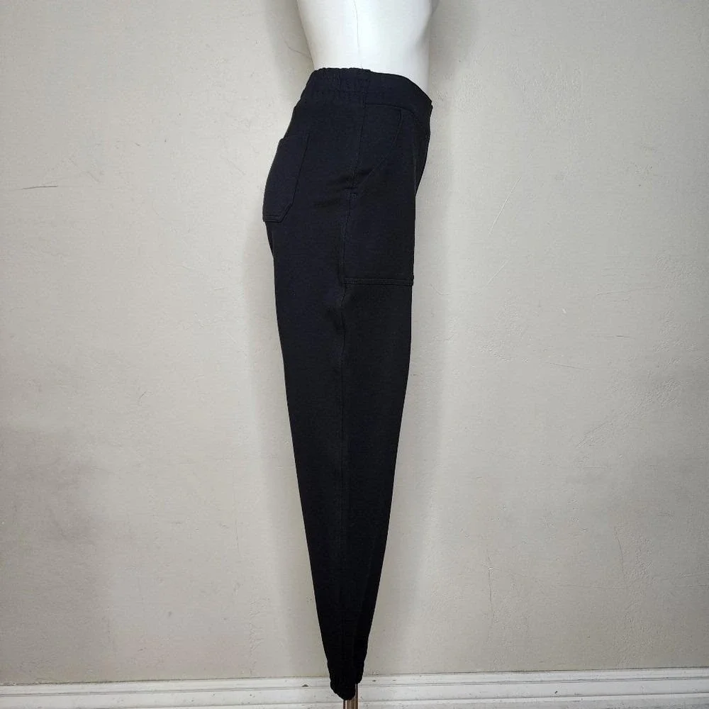 SPANX Spanxsmooth Soft and Smooth Jogger‎ Pants Black Size Medium